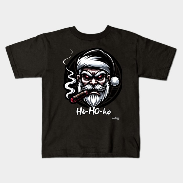 Smoke 'n' Chill Santa - A Xmas December Kids T-Shirt by LollipopINC